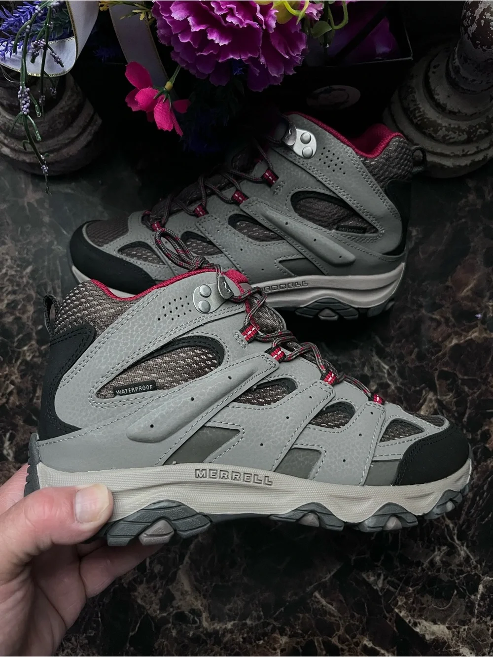 Merrell Moab 3 Waterproof/Hiking Fall/Winter Boots Size 5 Youth/6.5 Women